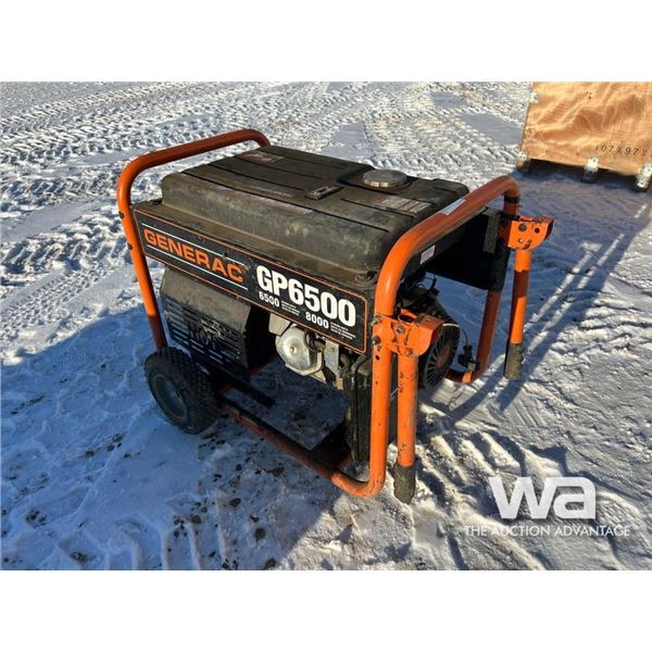 GENERAC GP6500 WATT GENERATOR