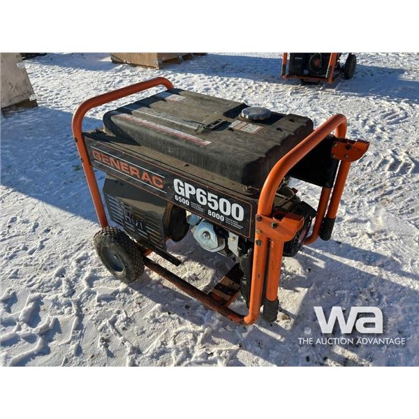 GENERAC GP6500 WATT GENERATOR