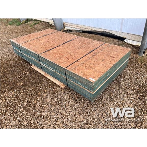 (18) 3/4" X 4 FT. X 8 FT. OSB SHEETS
