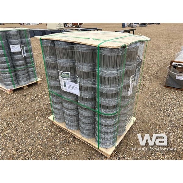 (UNUSED) (12) 4 X 330 FT. GALVANIZED FENCING