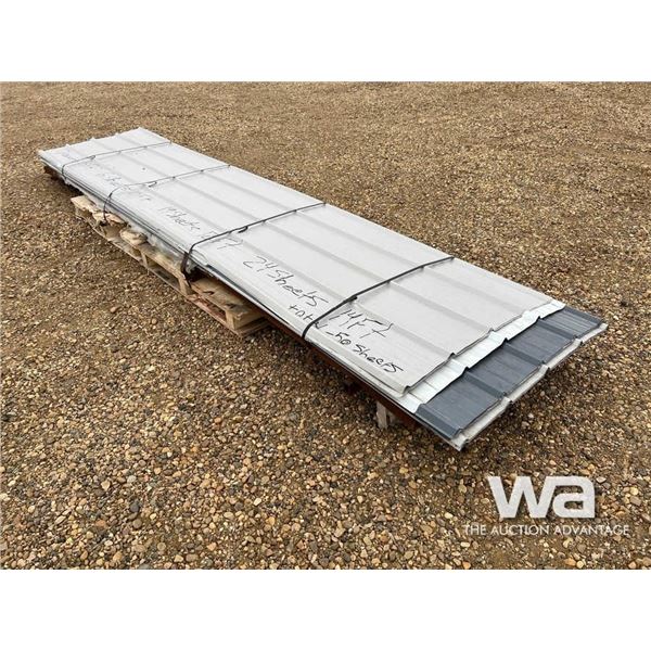 MISC. DARK GREY STEEL ROOFING