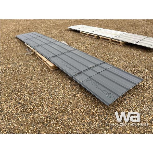 MISC. DARK GREY STEEL ROOFING