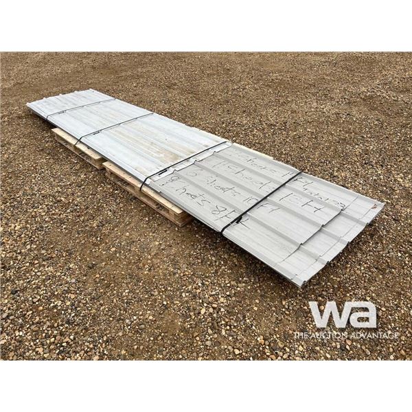 MISC. DARK GREY STEEL ROOFING