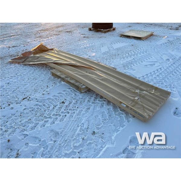 (30) 12 FT. CLEAR GREENHOUSE PANELS