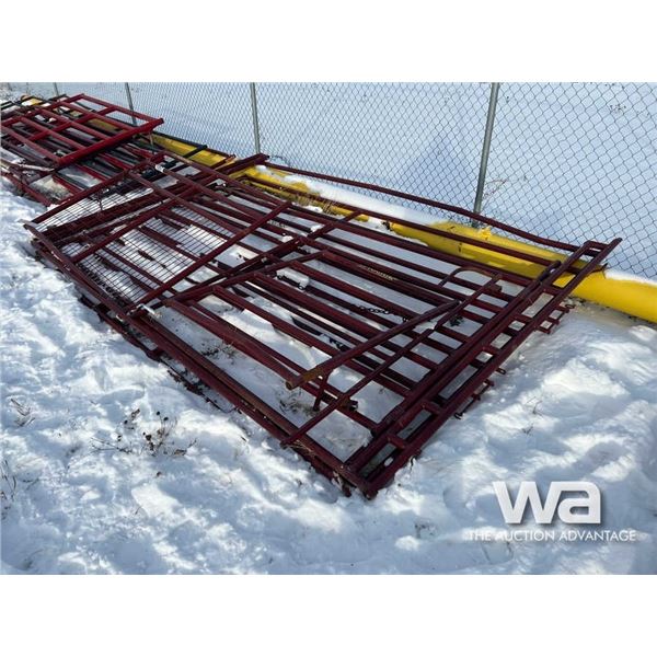 (DAMAGED) VARIOUS SIZE PANELS & GATES