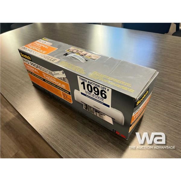 (UNUSED) SCOTCH THERMAL LAMINATOR