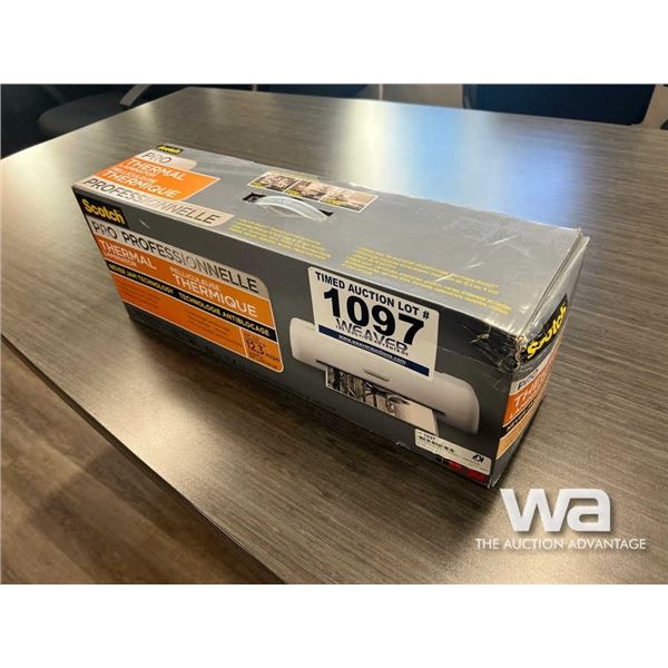 (UNUSED) SCOTCH THERMAL LAMINATOR