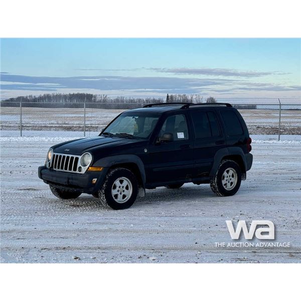 2007 JEEP LIBERTY STATION WAGON SUV