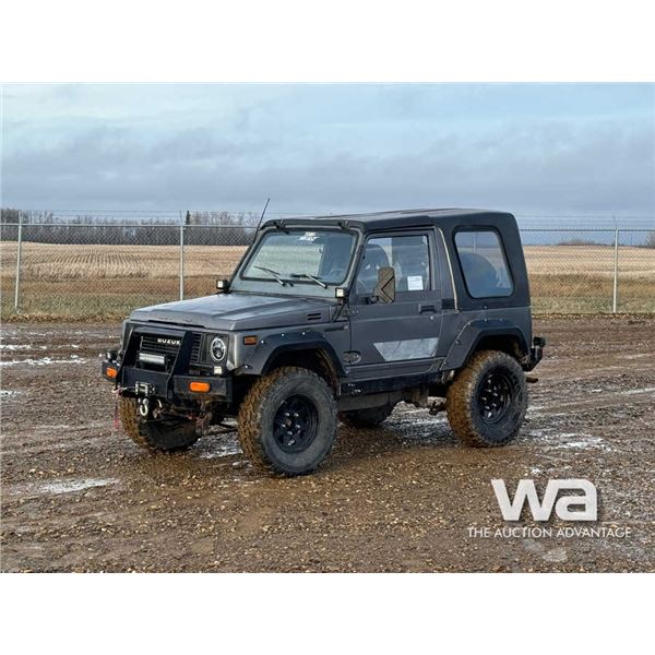 1986 SUZUKI SAMURAI CONVERTIBLE SUV