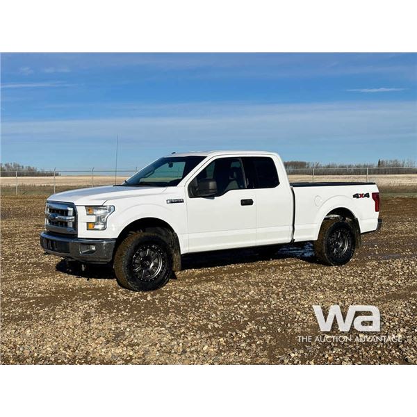 2015 FORD F150 XLT E-CAB PICKUP