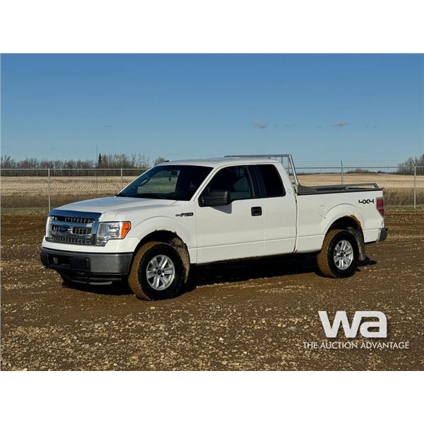 2013 FORD F150 XLT E-CAB PICKUP