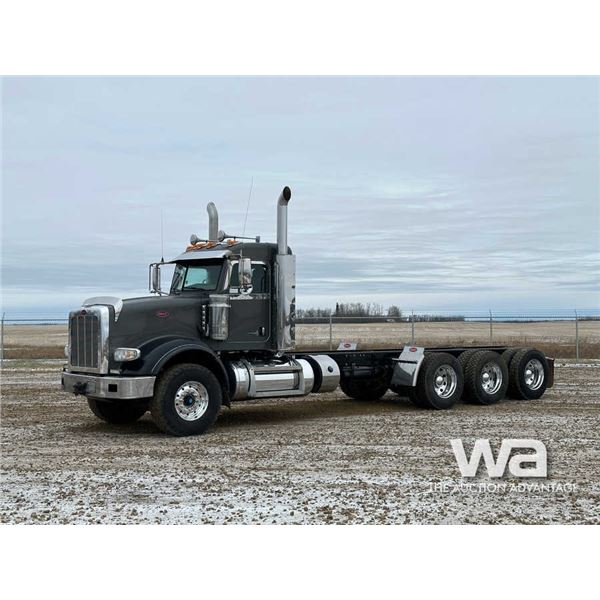 2021 PETERBILT 367 TRI DRIVE CAB & CHASSIS