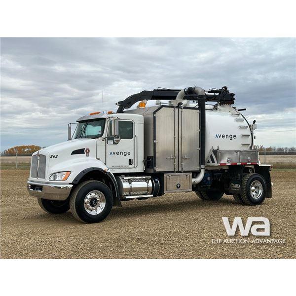 2019 KENWORTH T370 S/A HYDRO VACUUM TRUCK