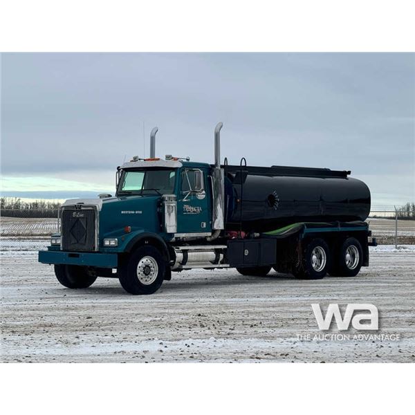 2001 WESTERN STAR 4964FX T/A WATER TANK TRUCK