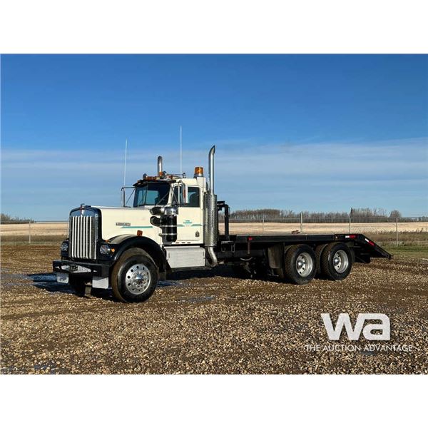 1980 KENWORTH W900 T/A FLATBED TRUCK