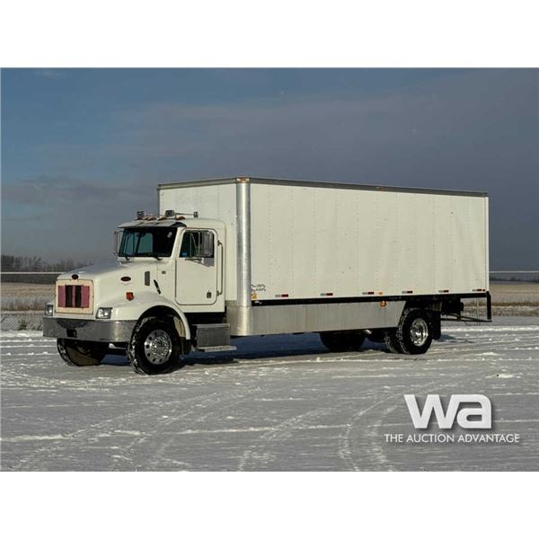 2001 PETERBILT PB330 S/A 24 FT. VAN TRUCK