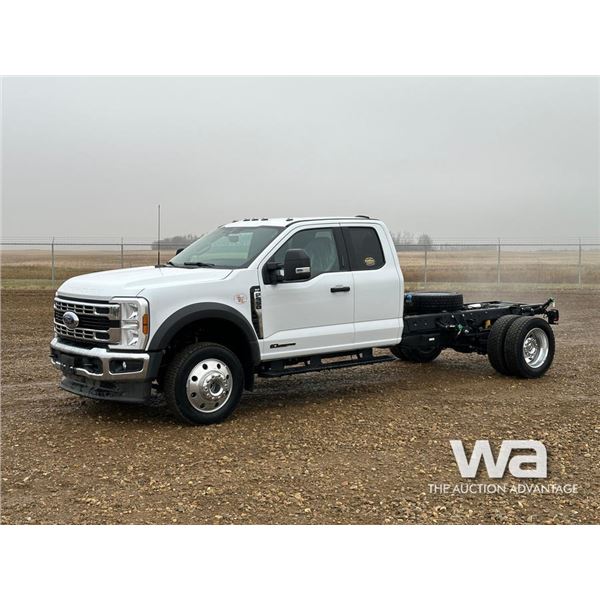 2024 FORD F550 XLT E-CAB CAB & CHASSIS (UNUSED)