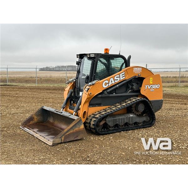 2018 CASE TV380 2-SPEED COMPACT TRACK LOADER