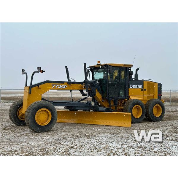 2014 JOHN DEERE 772GP AWD MOTOR GRADER