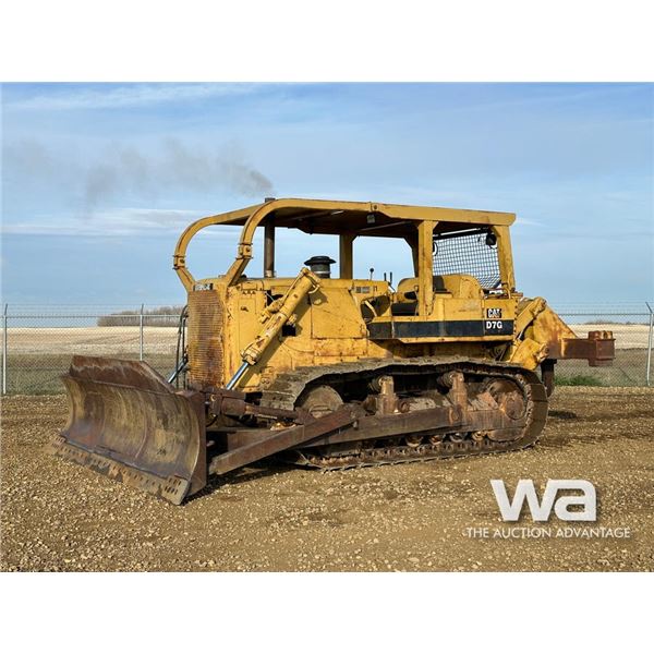 1986 CATERPILLAR D7G CRAWLER DOZER