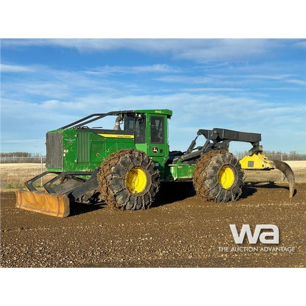 2019 JOHN DEERE 848L-II GRAPPLE SKIDDER