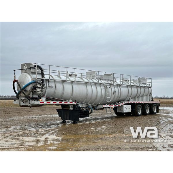 2012 ACRO TRIDEM ALUMINUM VACUUM TANKER TRAILER