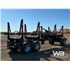Image 4 : 2018 PEERLESS 37 FT. SHORT WOOD LOG TRAILER