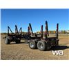 Image 6 : 2008 PEERLESS 37 FT. SHORT WOOD LOG TRAILER