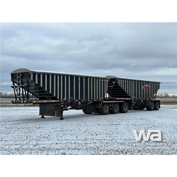 2009 LODE KING SUPER B-TRAIN GRAIN TRAILERS