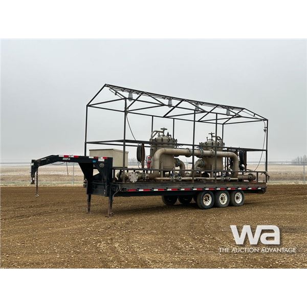 2009 EAGLE IRON 5TH WHEEL TRIDEM FILTER TRAILER