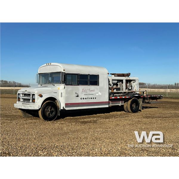 1977 BLUEBIRD SAND BLASTING TRUCK