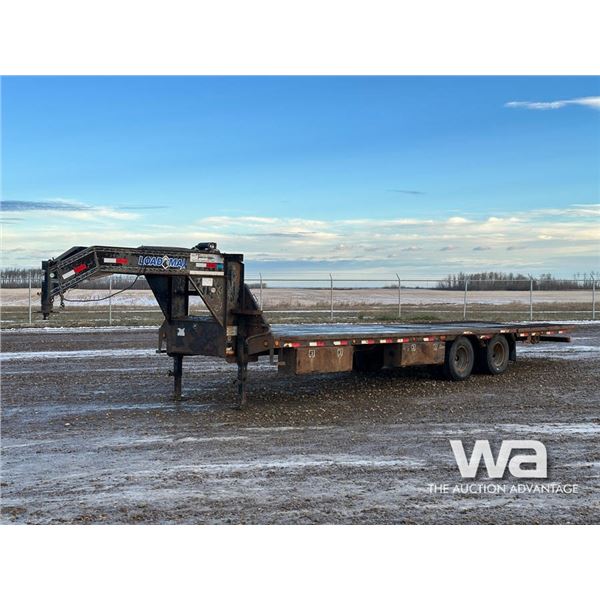 2012 LOAD MAX 30 FT. T/A  HYD. TILT DECK TRAILER