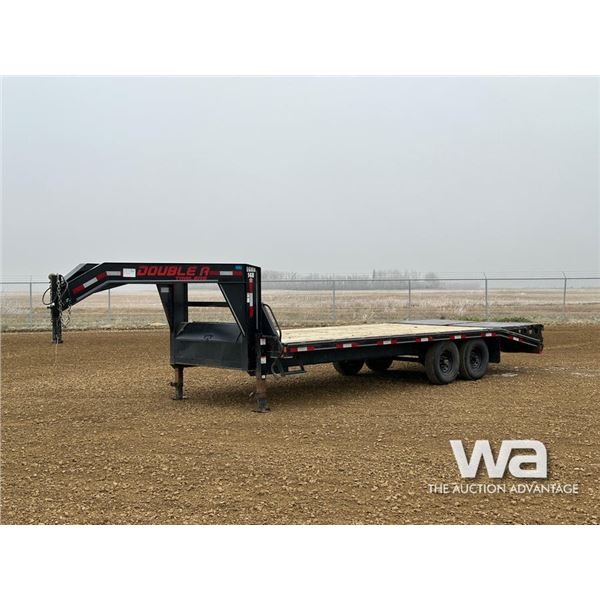 2021 DOUBLE-A 22 FT. T/A EQUIPMENT TRAILER