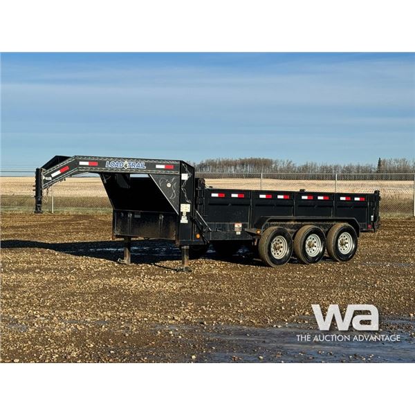 2014 LOAD TRAIL 16 FT. TRIDEM DUMP TRAILER