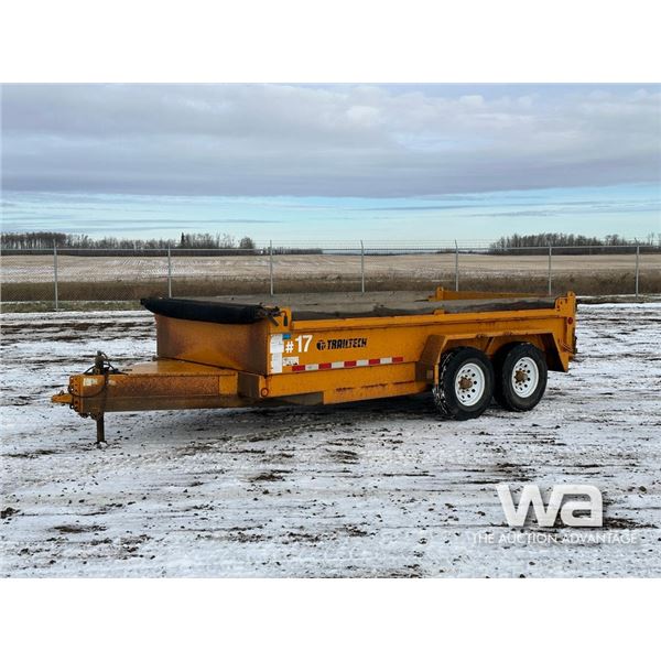 2013 TRAILTECH L270HD 14 FT. T/A  DUMP TRAILER