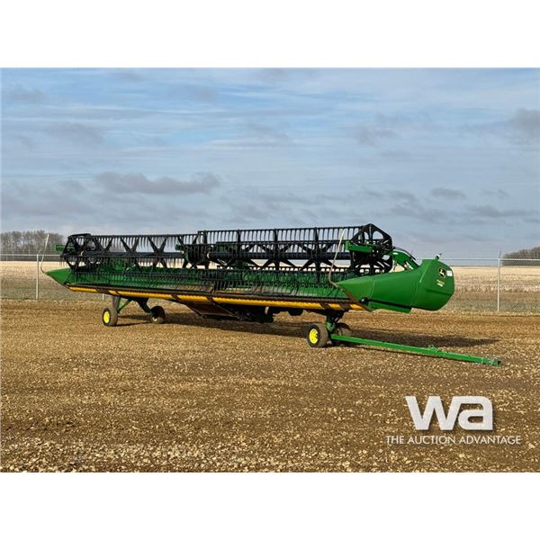 2012 JOHN DEERE 640D 40 FT. DRAPER COMBINE HEADER