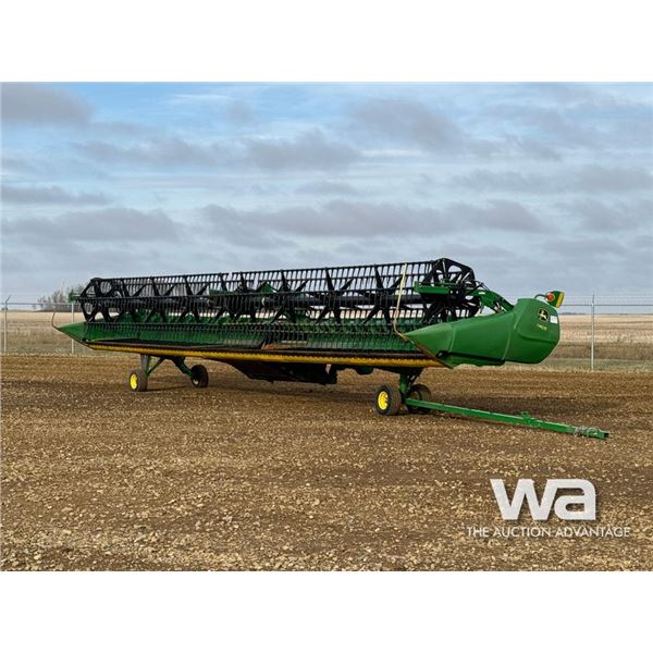 2012 JOHN DEERE 640D 40 FT. DRAPER COMBINE HEADER