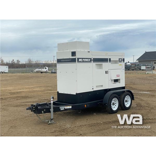 2021 MULTIQUIP 70KW T/A MOBILE GEN SET