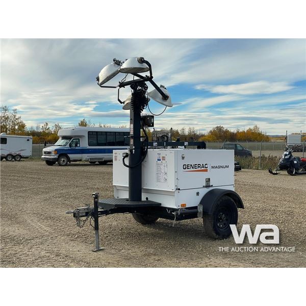 2018 GENERAC 8KW MLT LIGHT TOWER