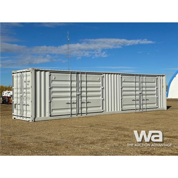 2024 8 X 40 FT. MULTIDOOR SHIPPING CONTAINER