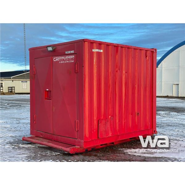 8 X 10 FT. SHIPPING CONTAINER