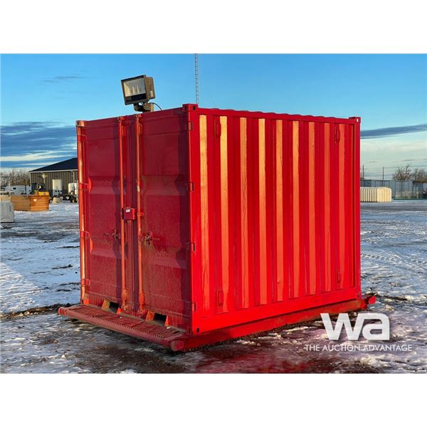 9 X 8 FT. SHIPPING CONTAINER