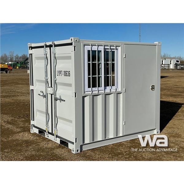 7 X 6 FT. SHIPPING CONTAINER