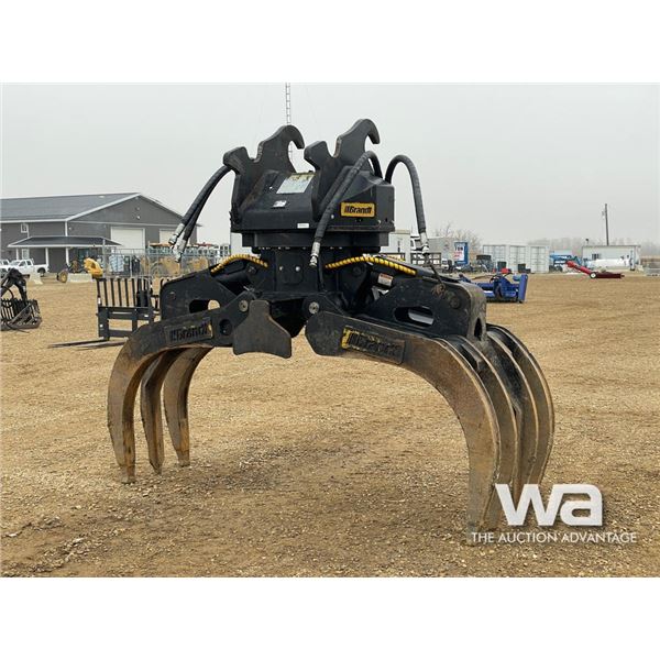 2023 BRANDT HYD. SHORT WOOD LOG GRAPPLE