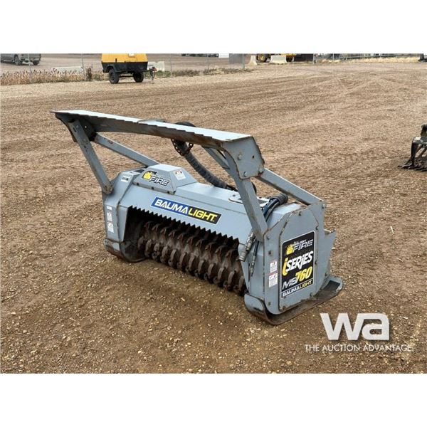 2018 BAUMALIGHT MS 760 60 IN. SKID STEER MULCHER