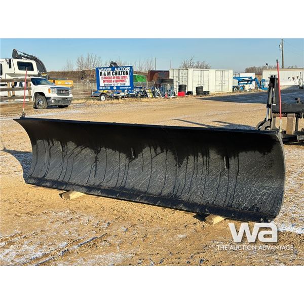 MONROE 12 FT. HYD ANGLE SKID STEER BLADE