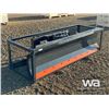 Image 2 : TMG 86 IN. SKID STEER  HYD ANGLE BLADE