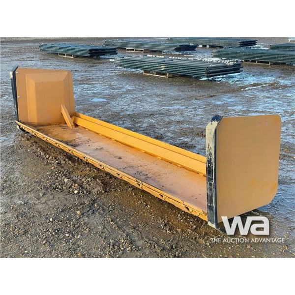 11 FT. SKIDSTEER SNOW PUSHER