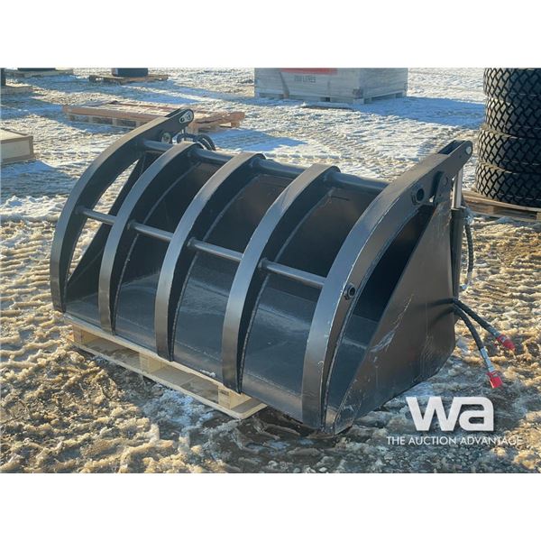66 IN. SKID STEER GRAPPLE BUCKET