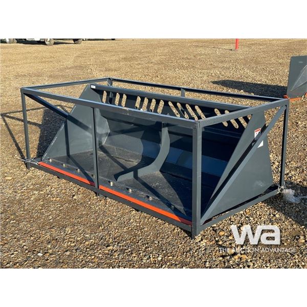 TMG 84 IN. SKID STEER SNOW/MULCH BUCKET